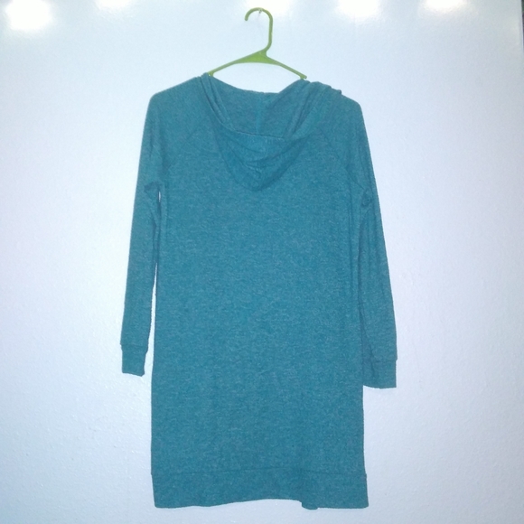 It's Our Time Long Hooded Cardigan With Pockets - Picture 2 of 8